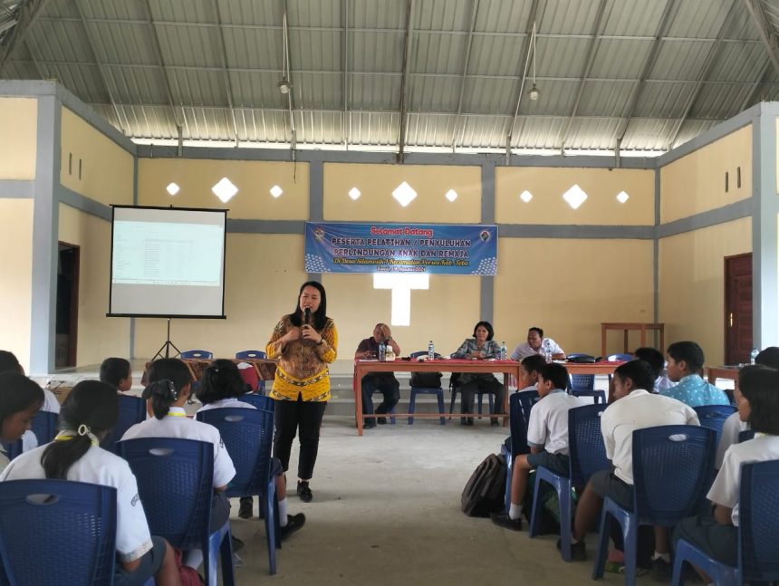 PELATIHAN/ PENYULUHAN PERLINDUNGAN ANAK DAN REMAJA DI DESA SILAMOSIK I KECAMATAN PORSEA
