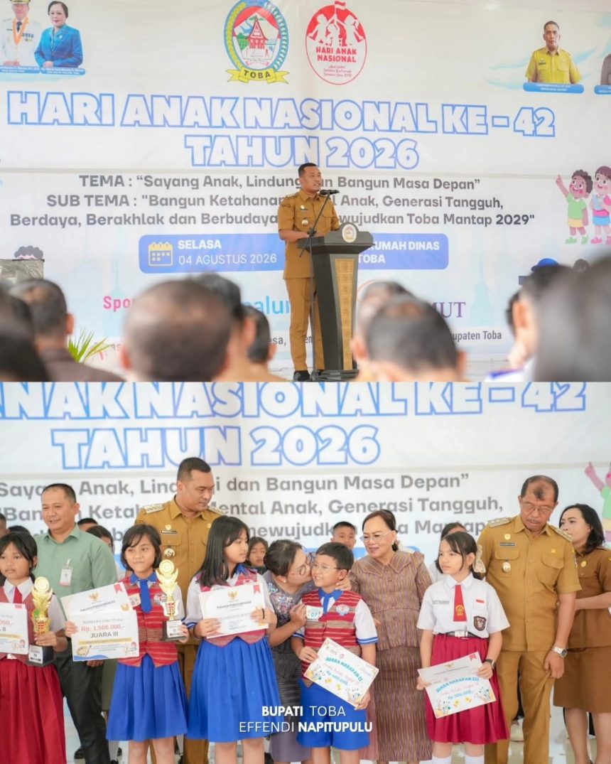 Hari Anak Nasional Ke-42 Tahun 2026 Kab.Toba